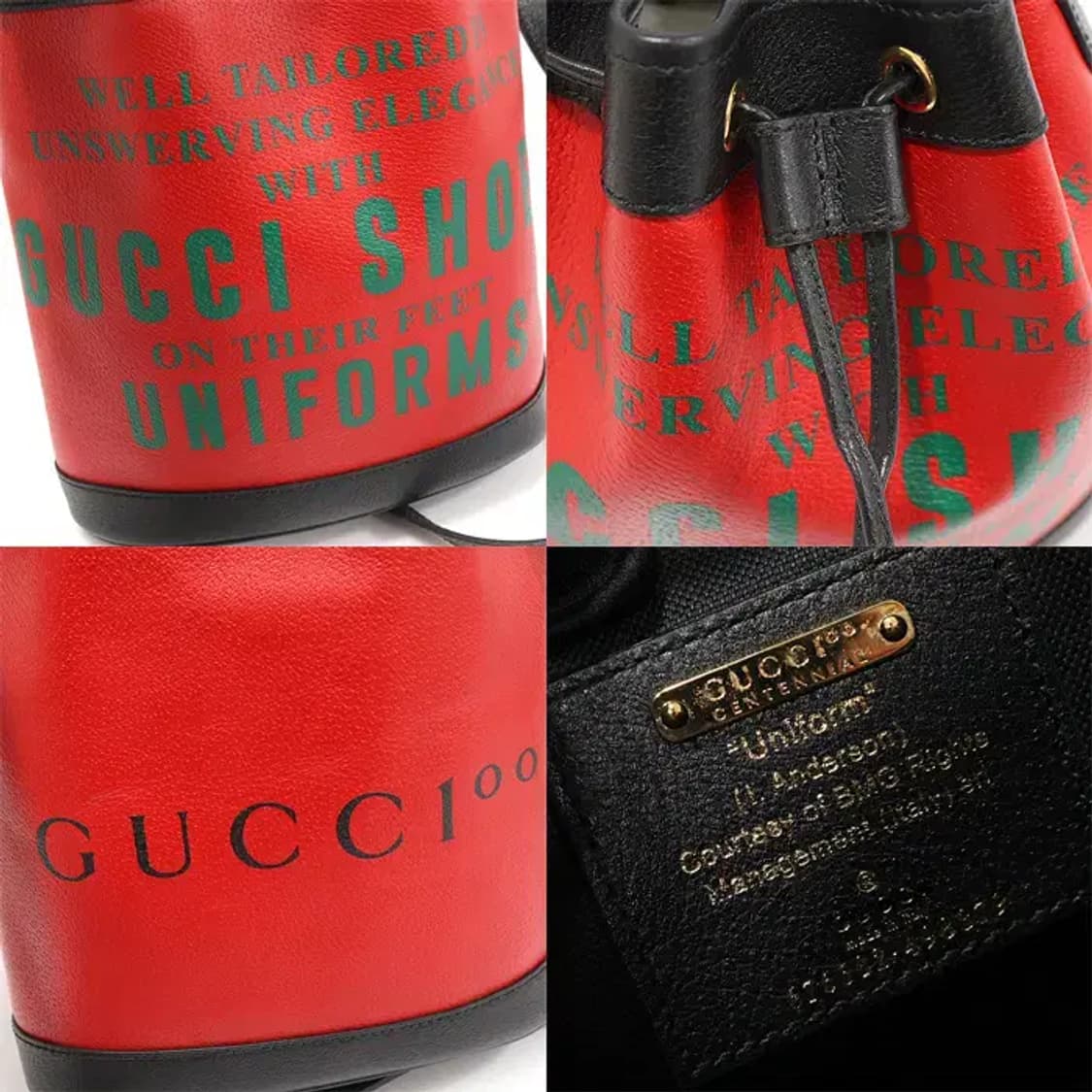 구찌 676682 100주년 리미티드 미니 버킷 숄더백 CO27106GU 상품이미지7