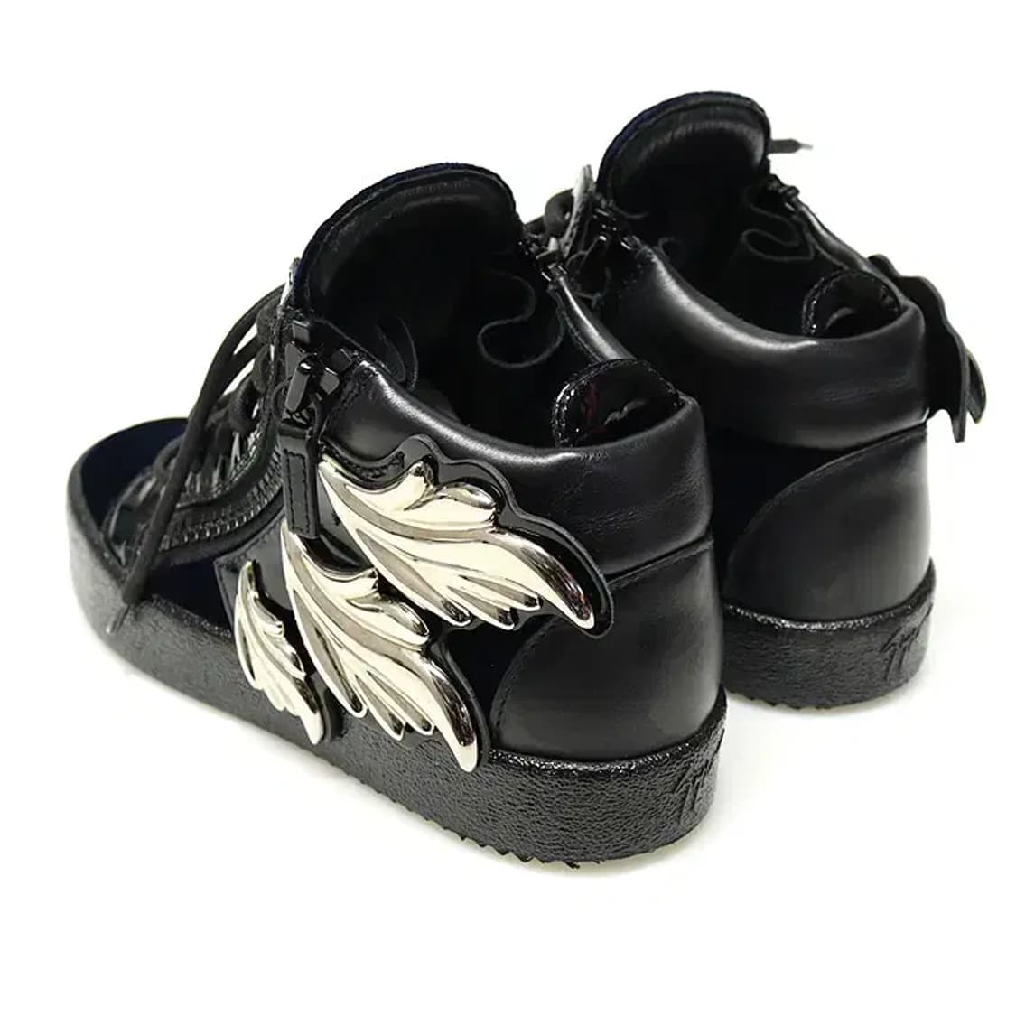 쥬세페자노티 네이비 벨벳 하이탑 여성 스니커즈 97061ETC 상품이미지4