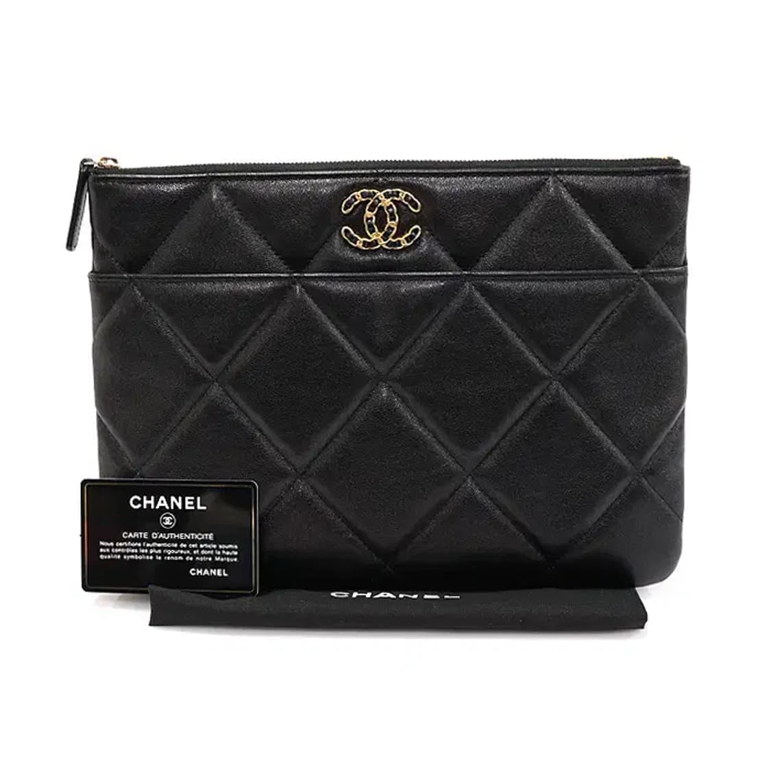 샤넬 AP1357 블랙 CHANEL 19 뉴미듐 클러치 EP71800CH 상품이미지2