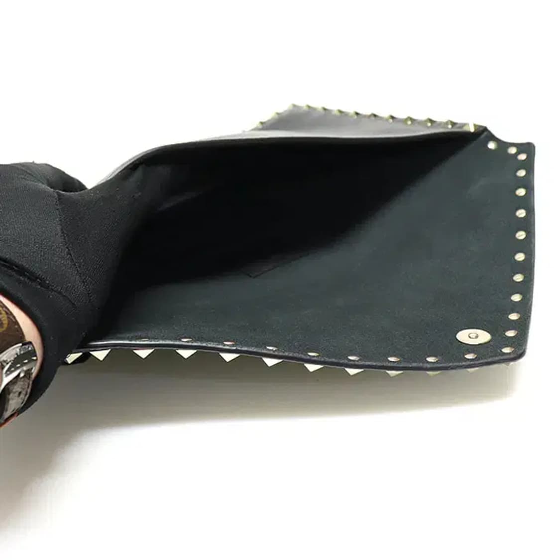 발렌티노 PW2P0P56VSH 블랙 엔벨로프 클러치 GG59828VT/S 상품이미지6