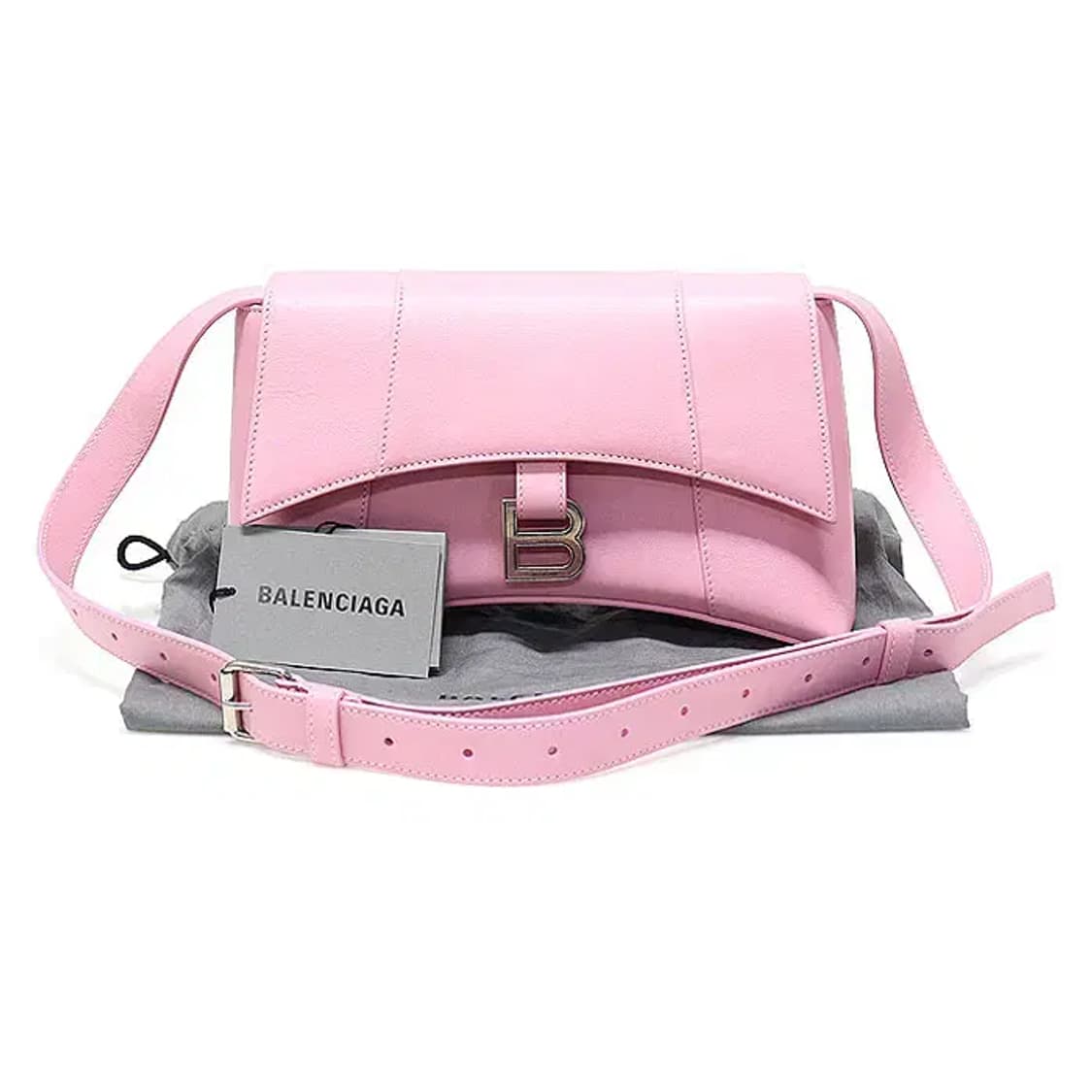 발렌시아가 671355 캔디핑크 아워글래스 스몰 숄더백 GG80101BC 상품이미지2