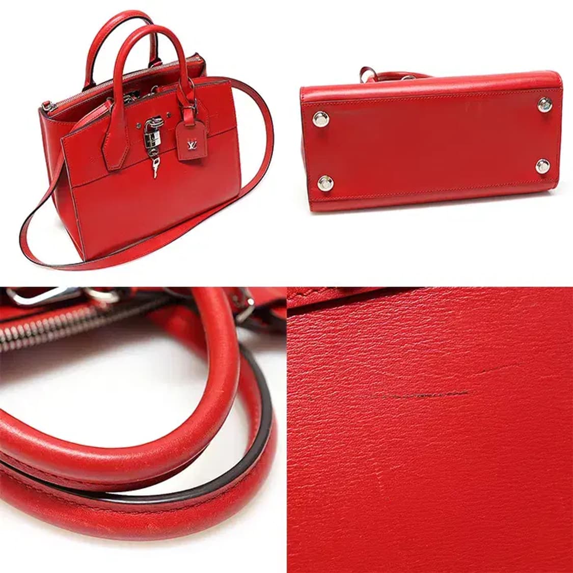 루이비통 M51030 레드 카프스킨 시티 스티머 PM GG45874LV 상품이미지5