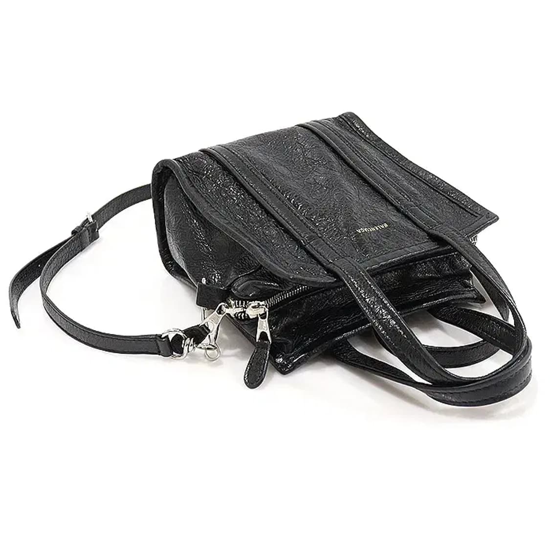 발렌시아가 513988 블랙 램스킨 바자르 쇼퍼 XXS EP49682BC 상품이미지3