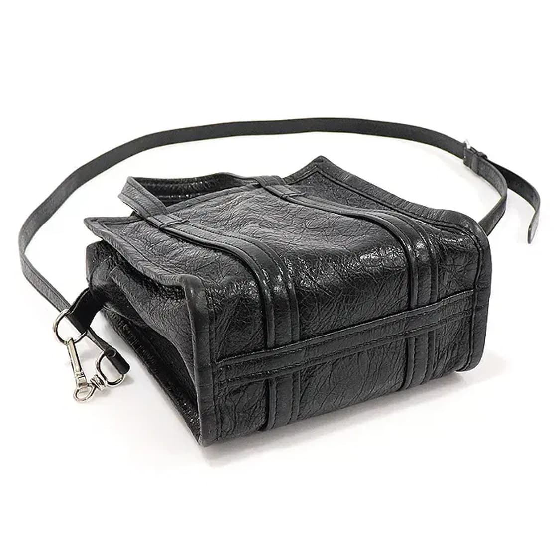 발렌시아가 513988 블랙 램스킨 바자르 쇼퍼 XXS EP49682BC 상품이미지4