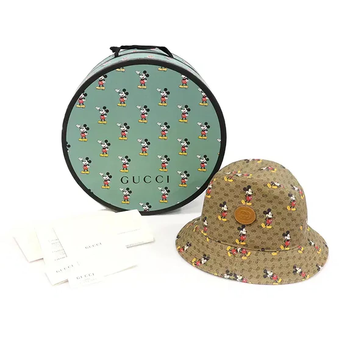 구찌 602978 GG 수프림 미키마우스 버킷햇 모자 EP65641GU 상품이미지2