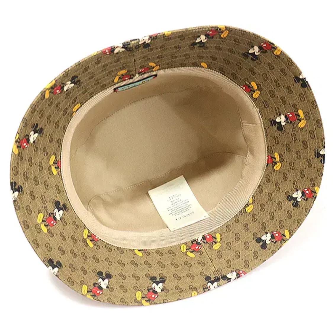 구찌 602978 GG 수프림 미키마우스 버킷햇 모자 EP65641GU 상품이미지5