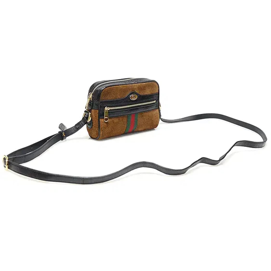 구찌 517350 브라운 스웨이드 오피디아 미니 크로스백 36508GU 상품이미지3