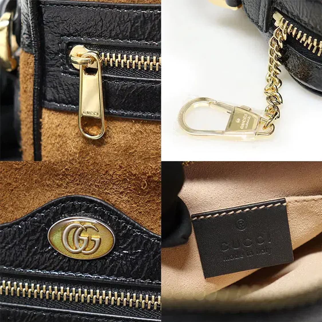 구찌 517350 브라운 스웨이드 오피디아 미니 크로스백 36508GU 상품이미지7