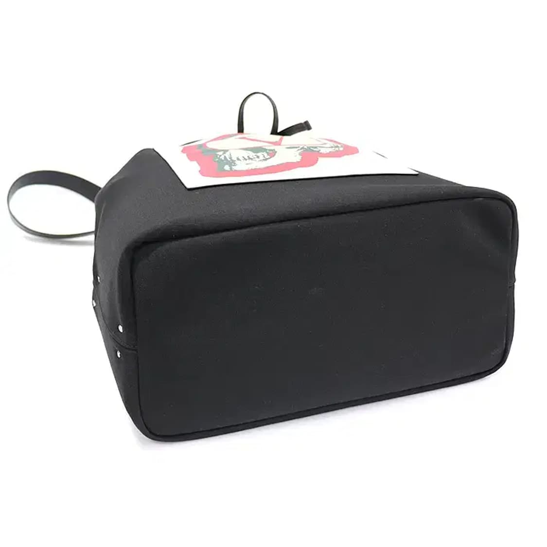 발렌티노 SY0B0868QQV 블랙 스컬 패치 버킷 CO18289VT 상품이미지4