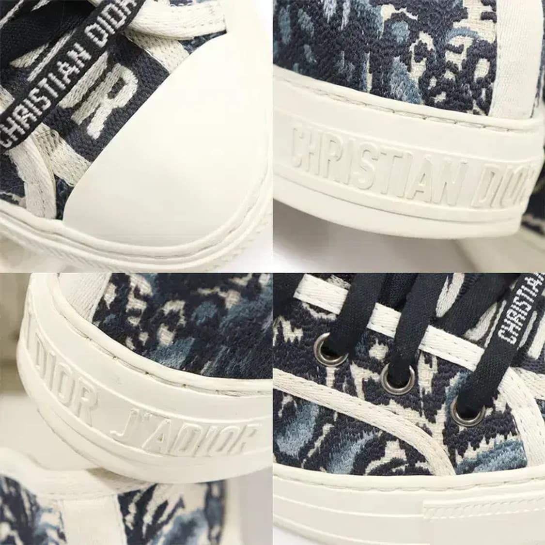 디올 KCK211TIE 코튼 워크앤디올 여성 스니커즈 32610CDC 상품이미지6