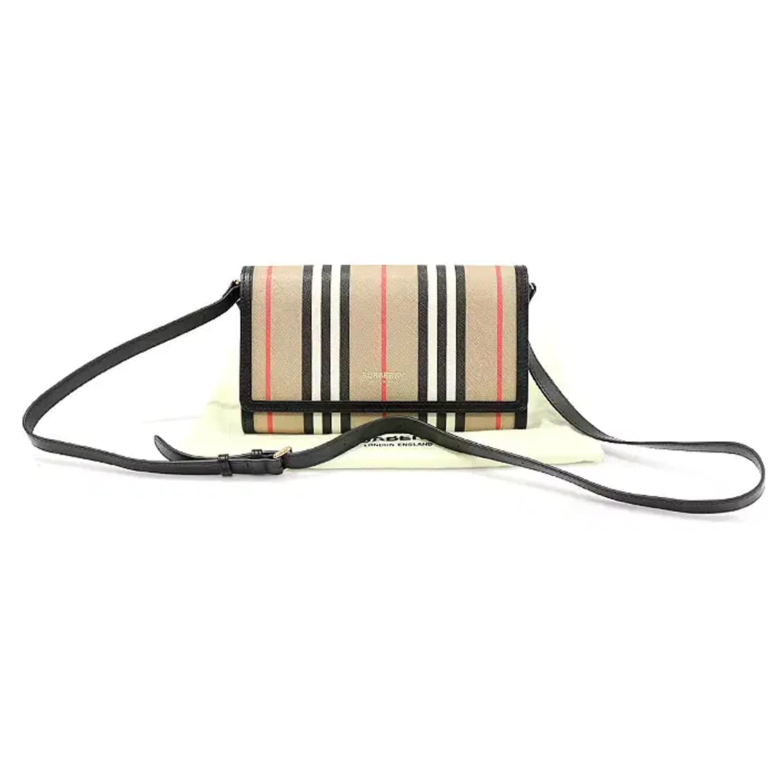 버버리 80260041 캔버스 스트랩 월릿 크로스백 CO90775BU 상품이미지2