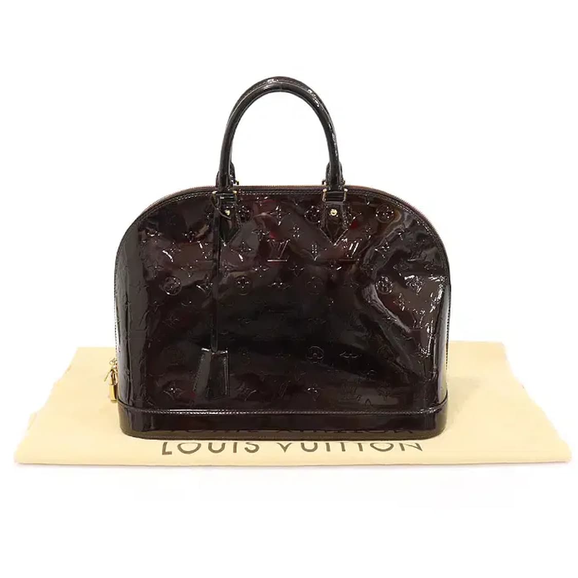 루이비통 M93595 모노그램 베르니 알마 MM 토트백 CO70440LV 상품이미지2