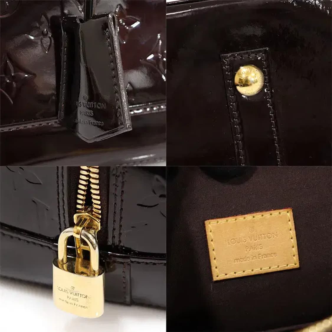 루이비통 M93595 모노그램 베르니 알마 MM 토트백 CO70440LV 상품이미지7