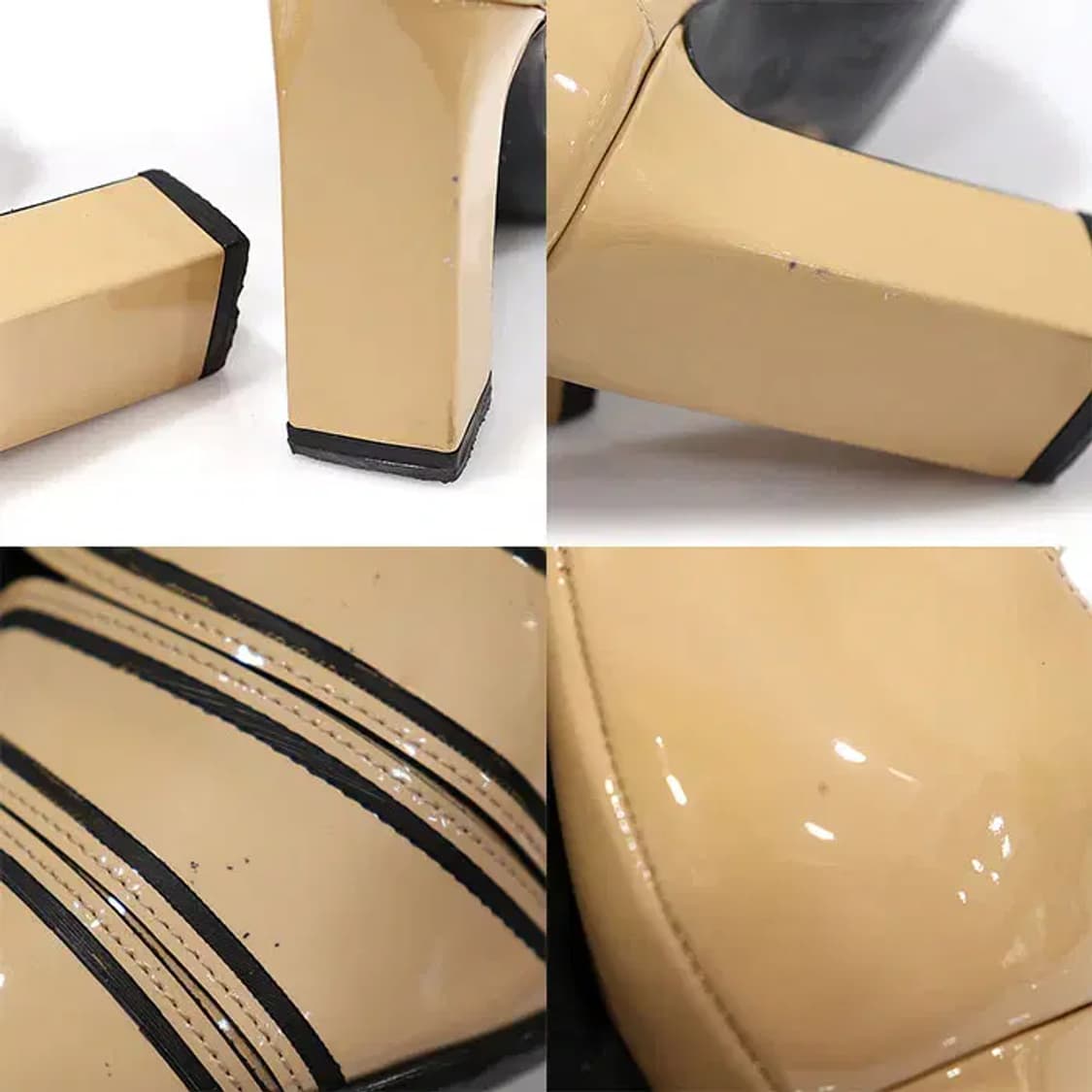 조르지오아르마니 페이던트 오픈토 블럭 힐 여성 샌들 EP45497ETC 상품이미지6