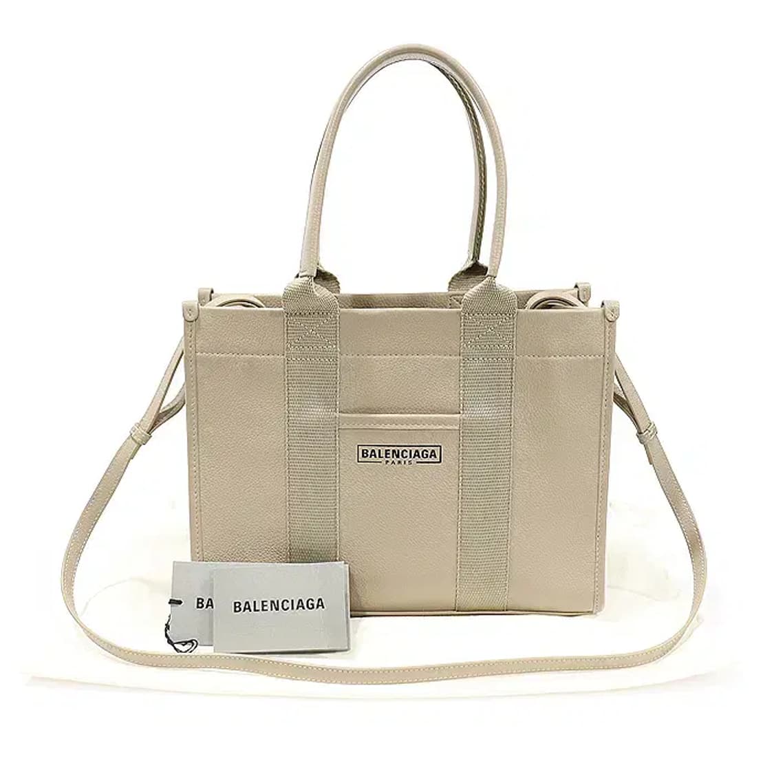발렌시아가 671402 베이지 하드웨어 스몰 토트 EP81426BC 상품이미지2
