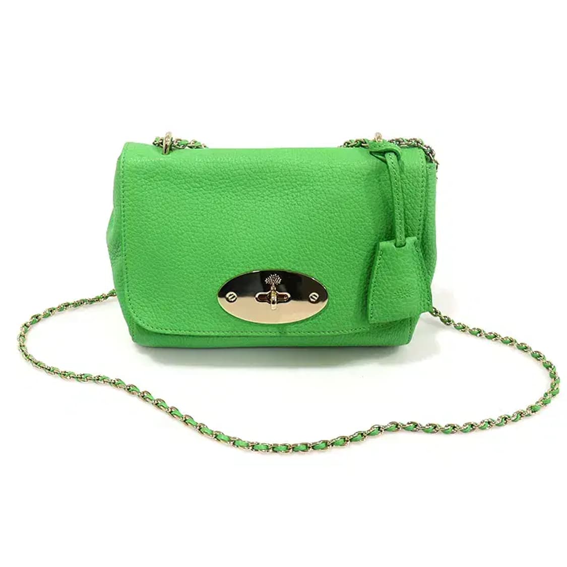 멀버리 HH2139 그린 그레인 레더 릴리 스몰 숄더백 26079MBC 상품이미지1