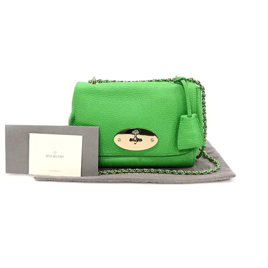 멀버리 HH2139 그린 그레인 레더 릴리 스몰 숄더백 26079MBC 상품이미지2