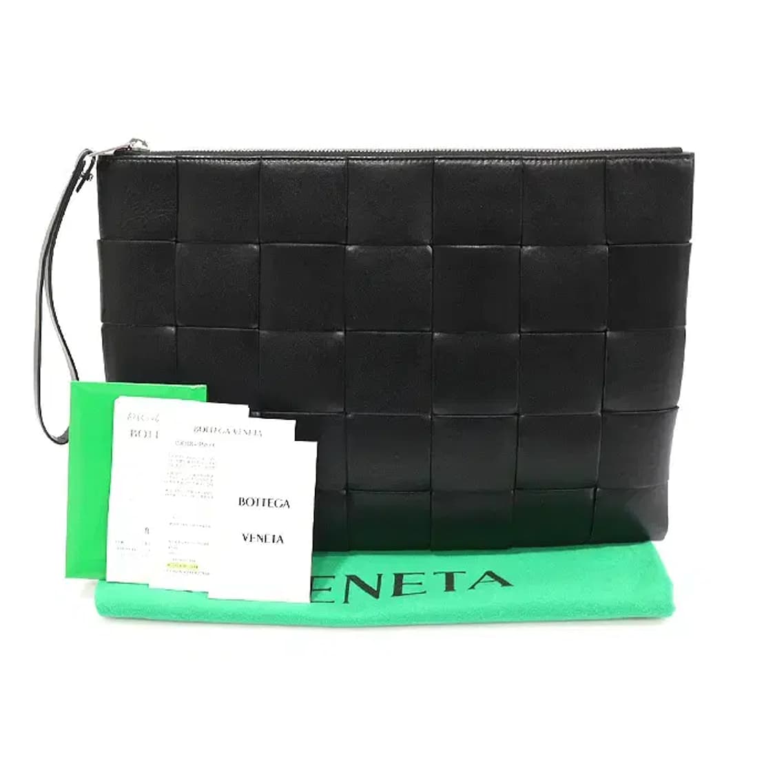 보테가베네타 649616 블랙 라지 카세트 파우치 클러치 60061BOC 상품이미지2