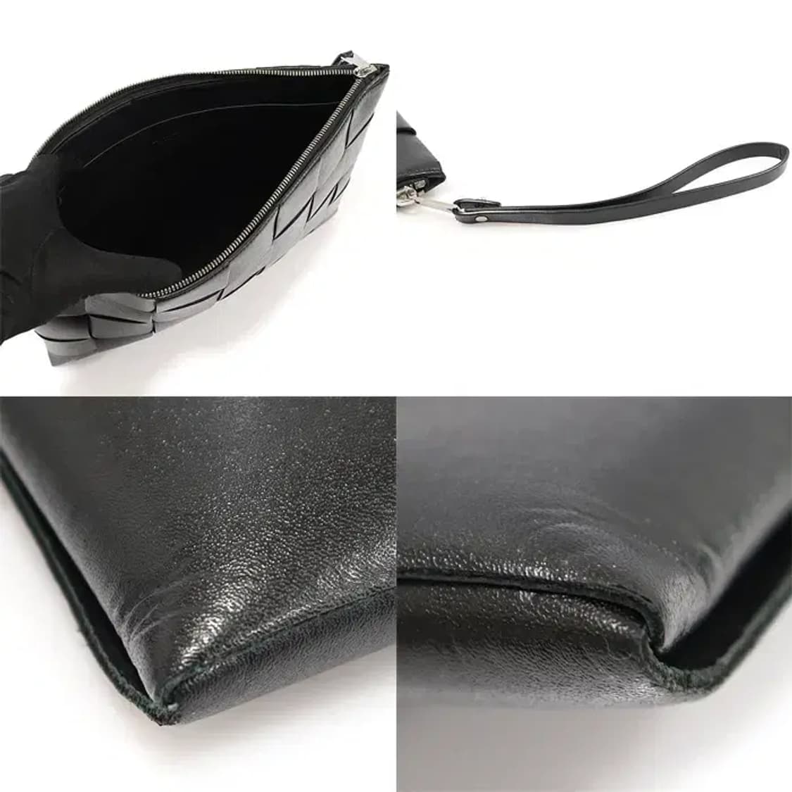 보테가베네타 649616 블랙 라지 카세트 파우치 클러치 60061BOC 상품이미지6