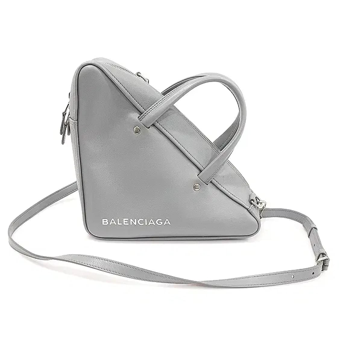 발렌시아가 476975 그레이 트라이앵글 더플 스몰 33676BCC 상품이미지1