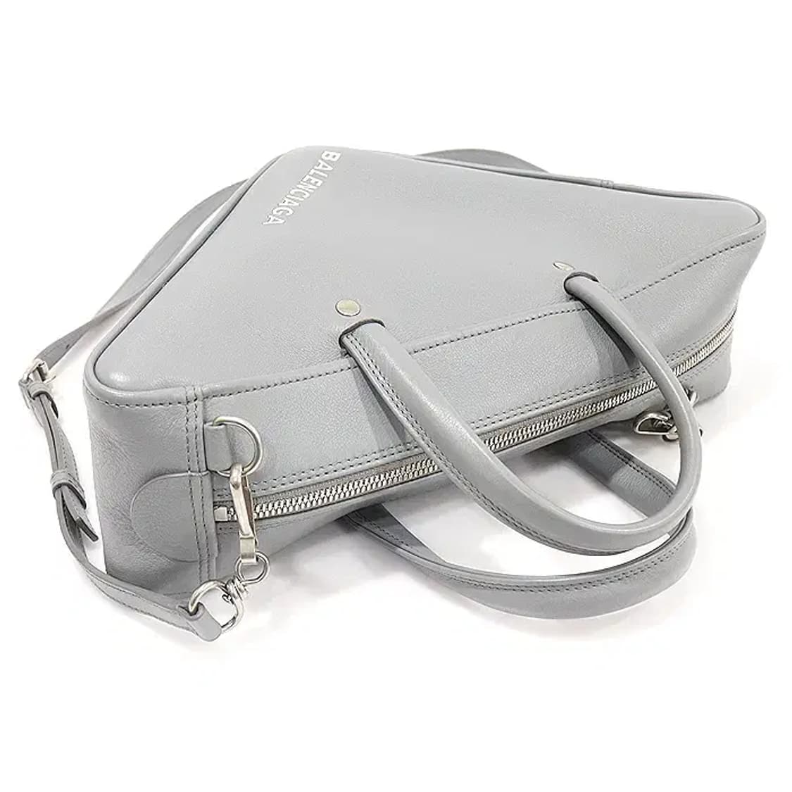 발렌시아가 476975 그레이 트라이앵글 더플 스몰 33676BCC 상품이미지4