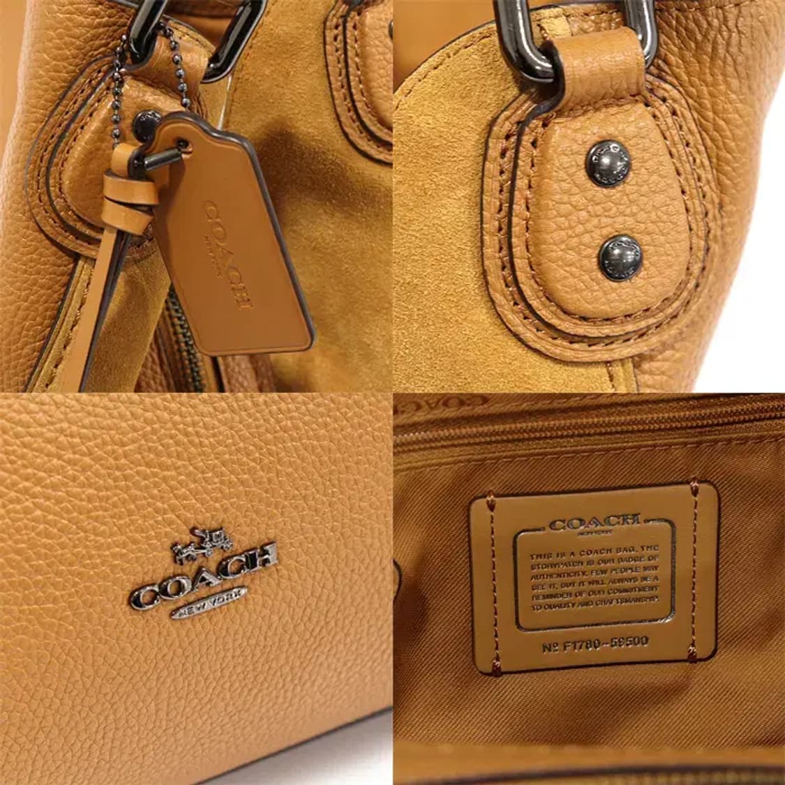 코치 59500 브라운 레더 에디 31 호보 숄더백 CO38394CO 상품이미지7