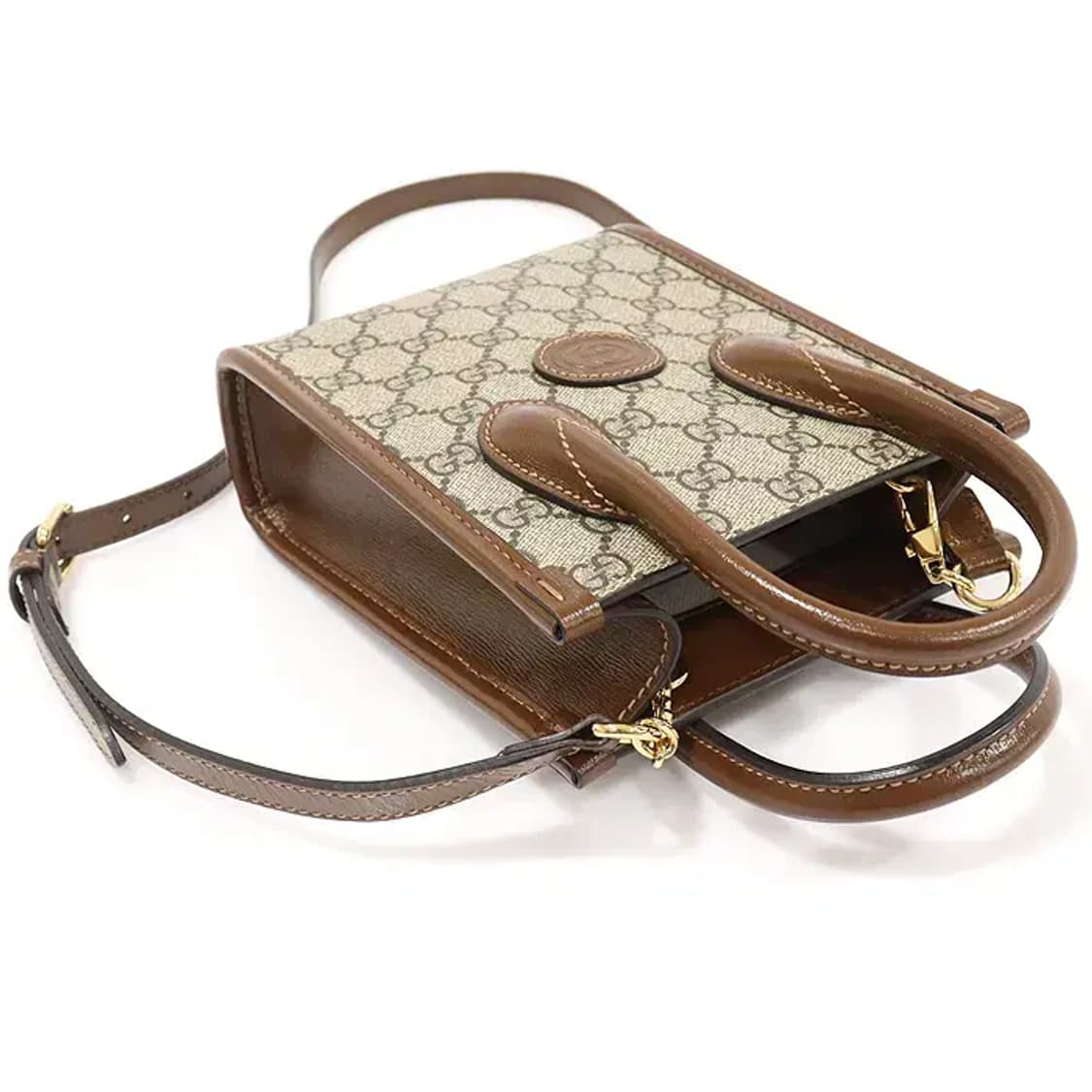 구찌 671623 GG 수프림 인터로킹 G 미니 토트 EP87101GU 상품이미지4