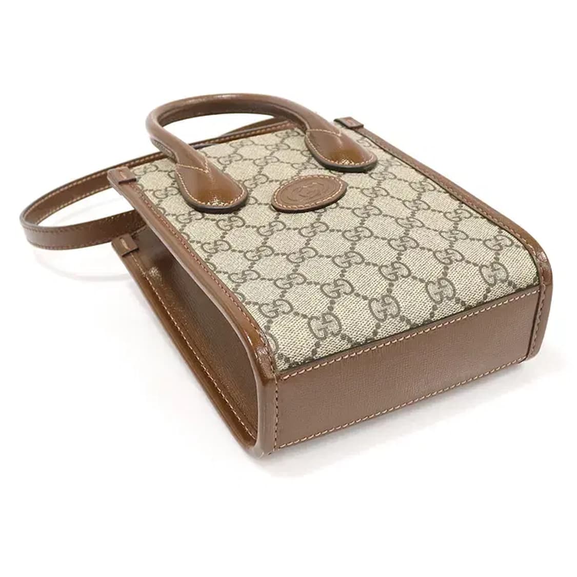 구찌 671623 GG 수프림 인터로킹 G 미니 토트 EP87101GU 상품이미지5