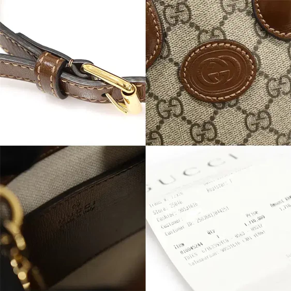 구찌 671623 GG 수프림 인터로킹 G 미니 토트 EP87101GU 상품이미지7