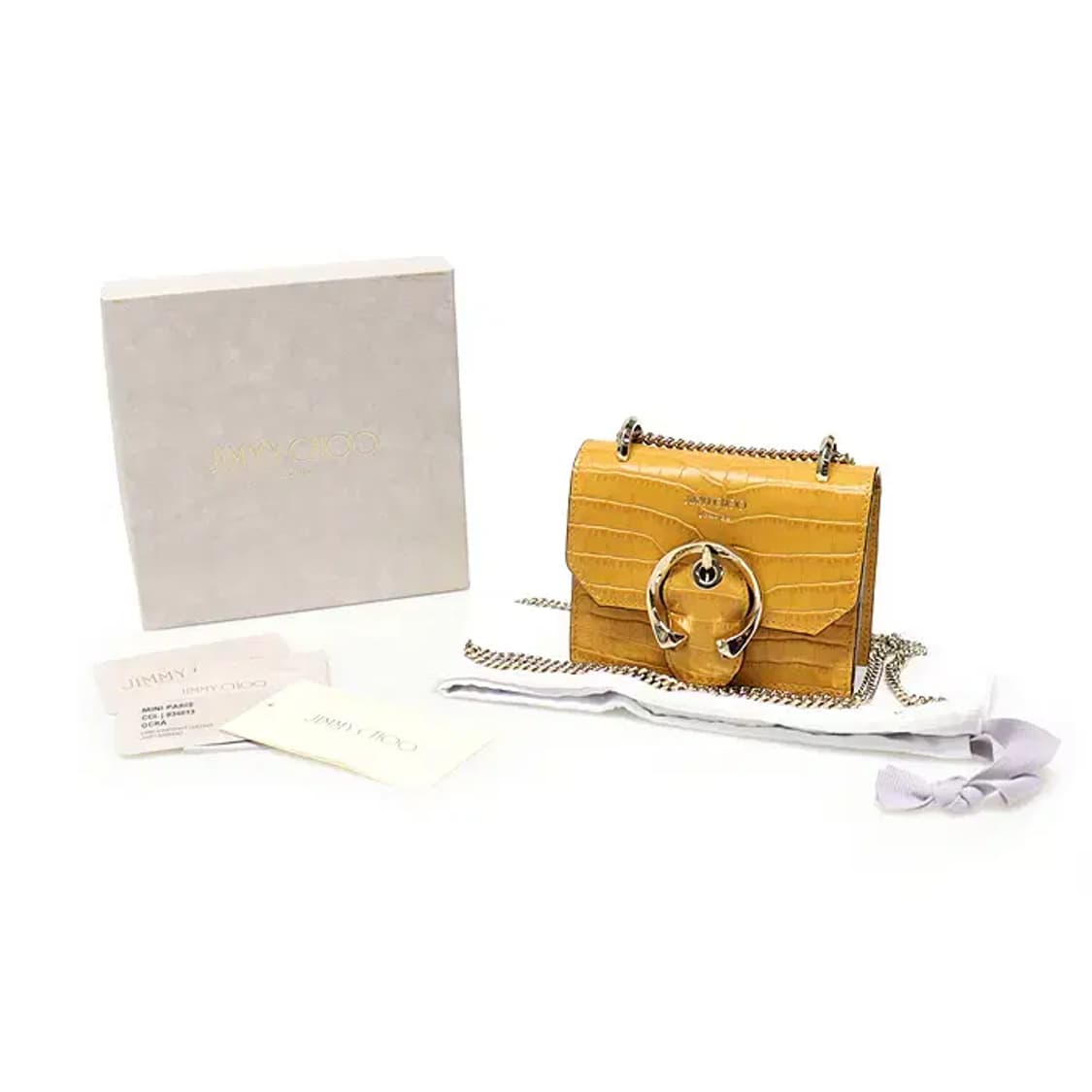 지미추 J133934 엠보스드 체인 미니 파리스 크로스백 85006JI 상품이미지2