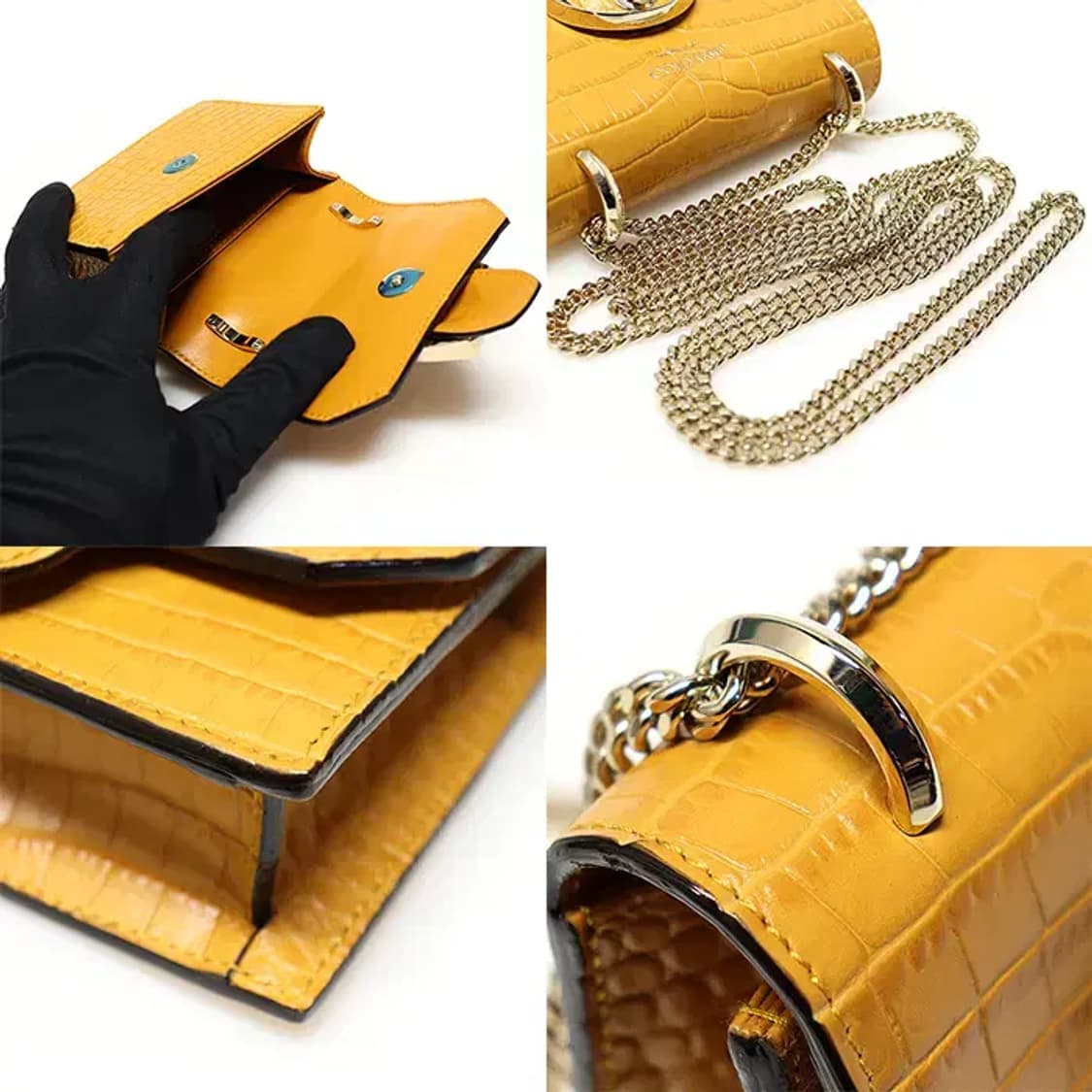 지미추 J133934 엠보스드 체인 미니 파리스 크로스백 85006JI 상품이미지6