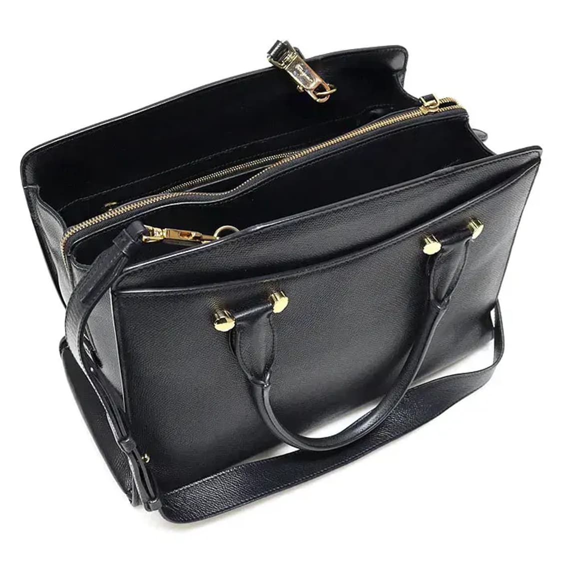 페라가모 21 G876 블랙 페블 카프스킨 투데이 미디움 38689FE 상품이미지4