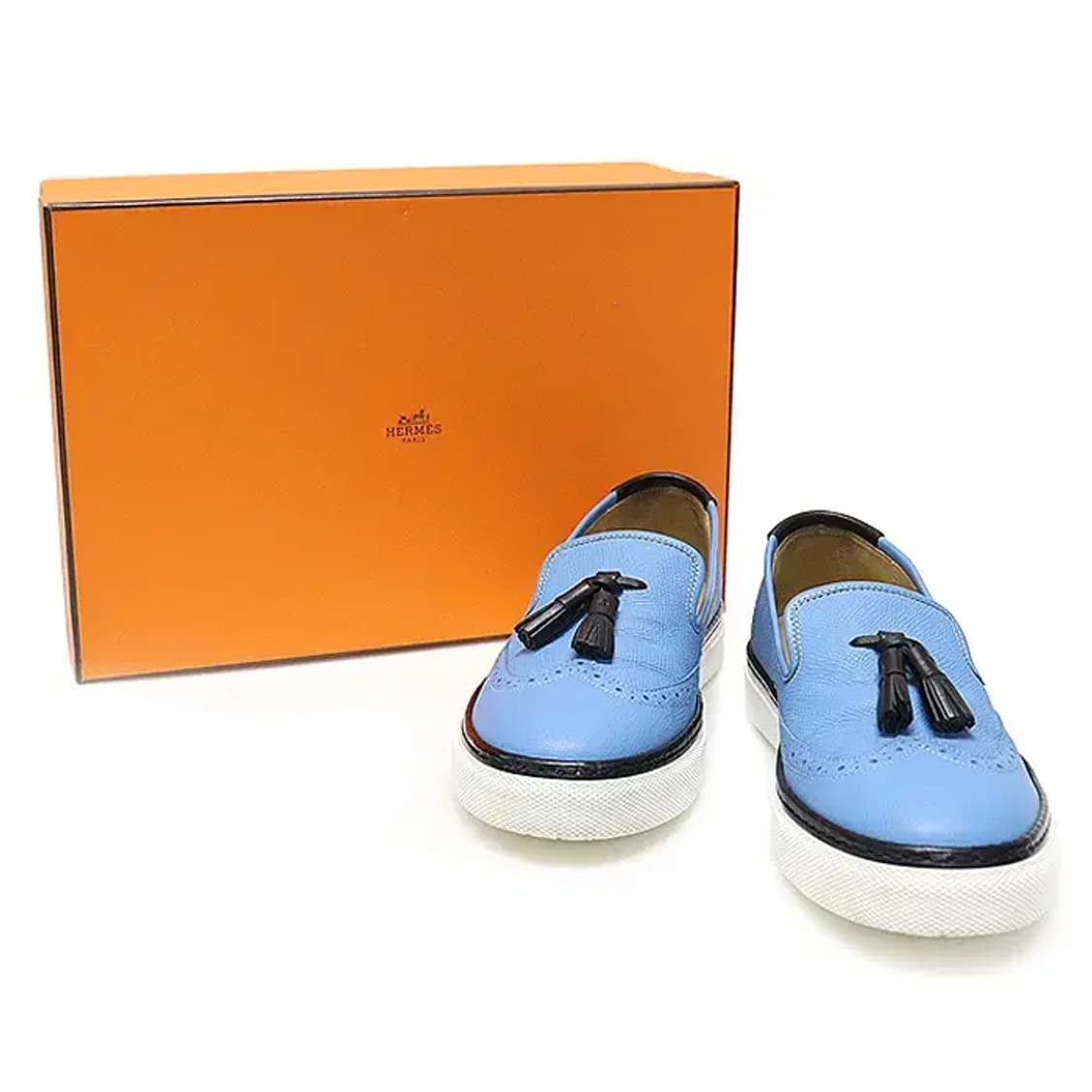 에르메스 투톤 앱송 머스트 테슬 여성 슬립온 스니커즈 76438HE 상품이미지2