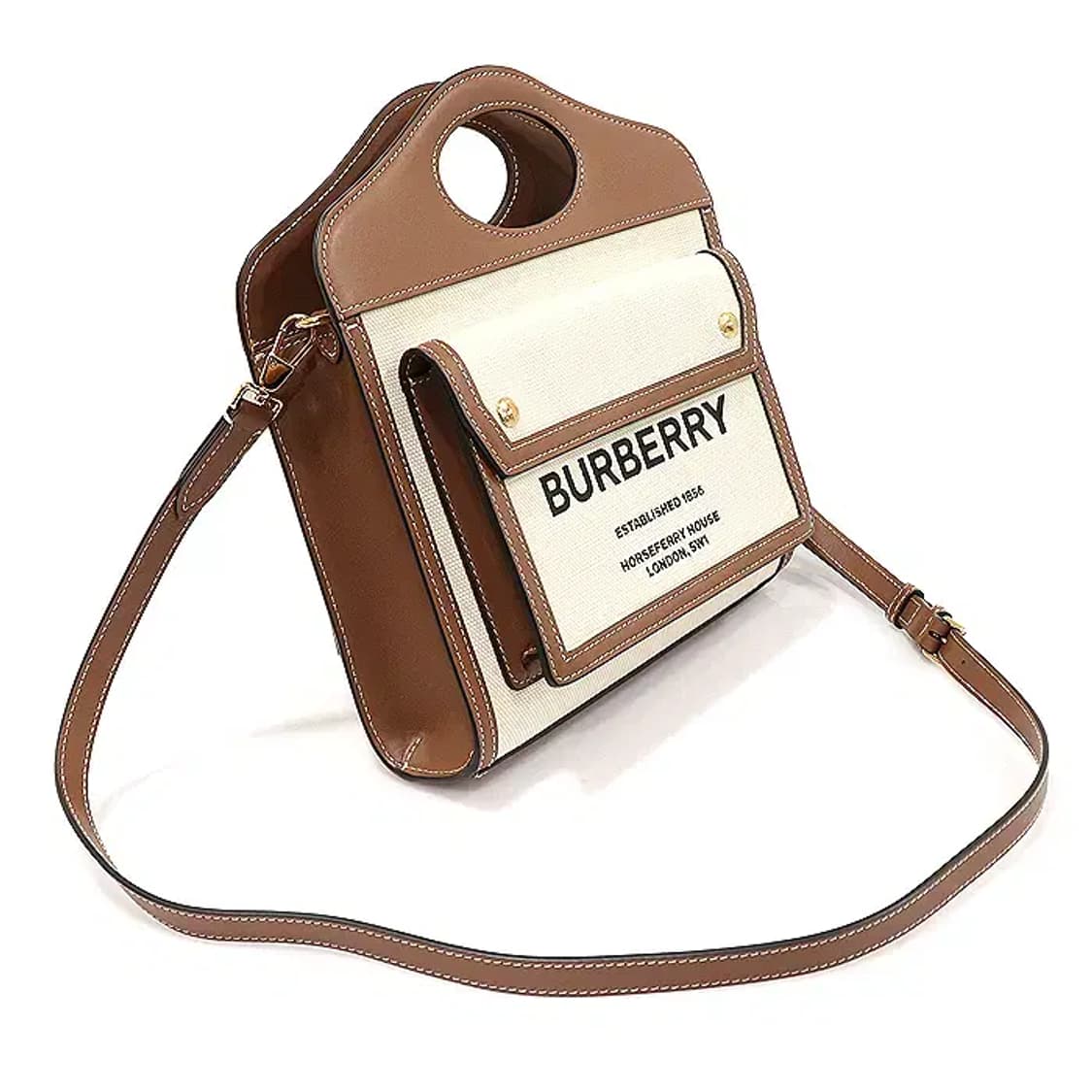 버버리 80393611 미니 포켓 토트 2WAY EP83324BU 상품이미지3