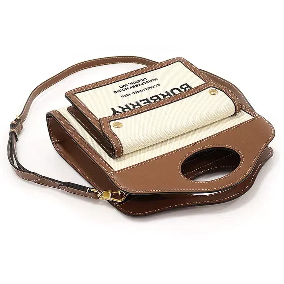 버버리 80393611 미니 포켓 토트 2WAY EP83324BU 상품이미지4