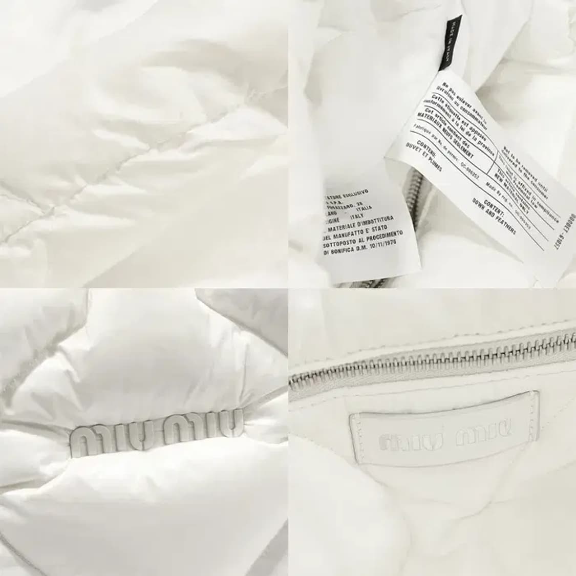 미우미우 5BG240 퀄팅 패딩 토트백 CO87294MIU 상품이미지7