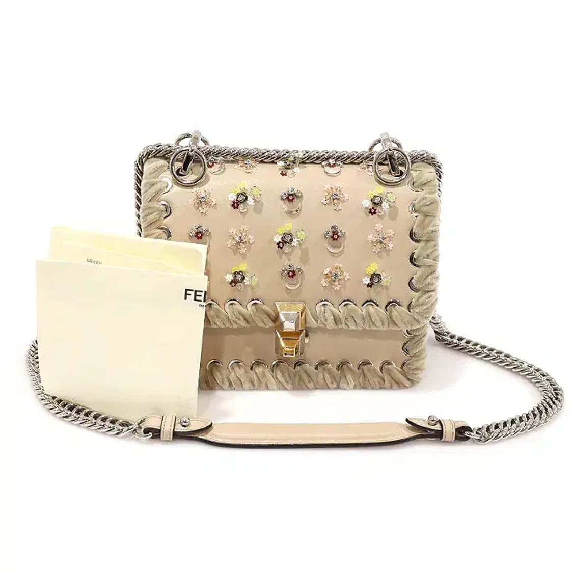 펜디  8M0381 베이지  윕스티치  스몰 숄더백 CO36284FD 상품이미지2