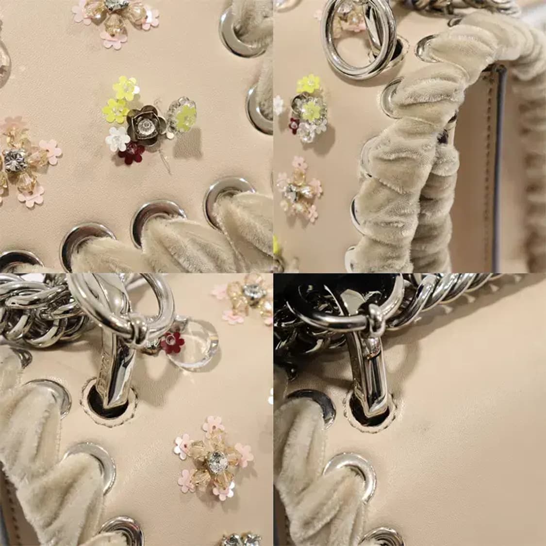 펜디  8M0381 베이지  윕스티치  스몰 숄더백 CO36284FD 상품이미지6