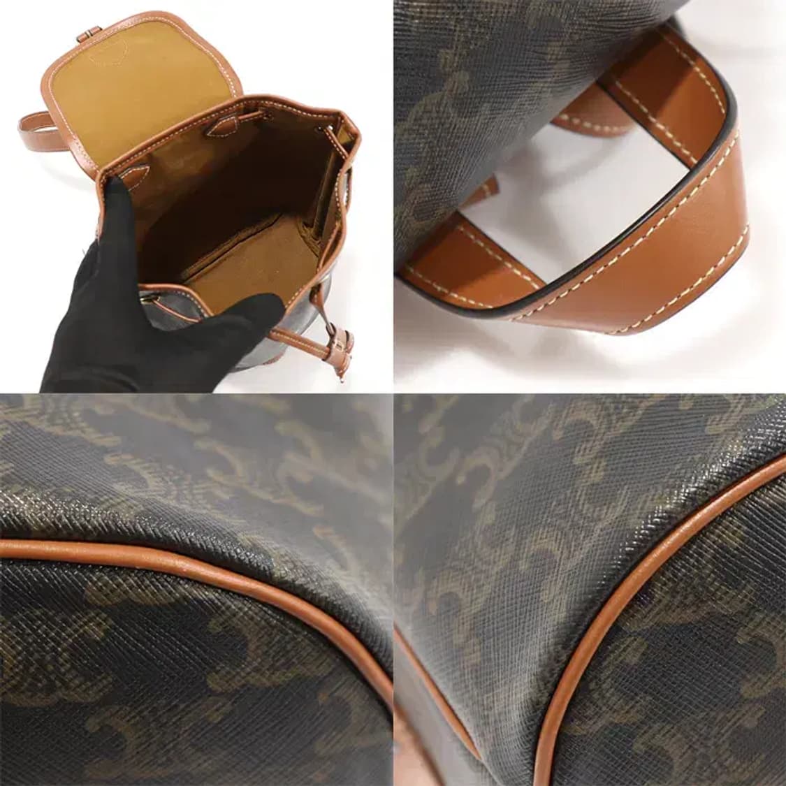 셀린느 197662CAS.04LU 트리옹프 미니 백팩 CO34531CE 상품이미지6