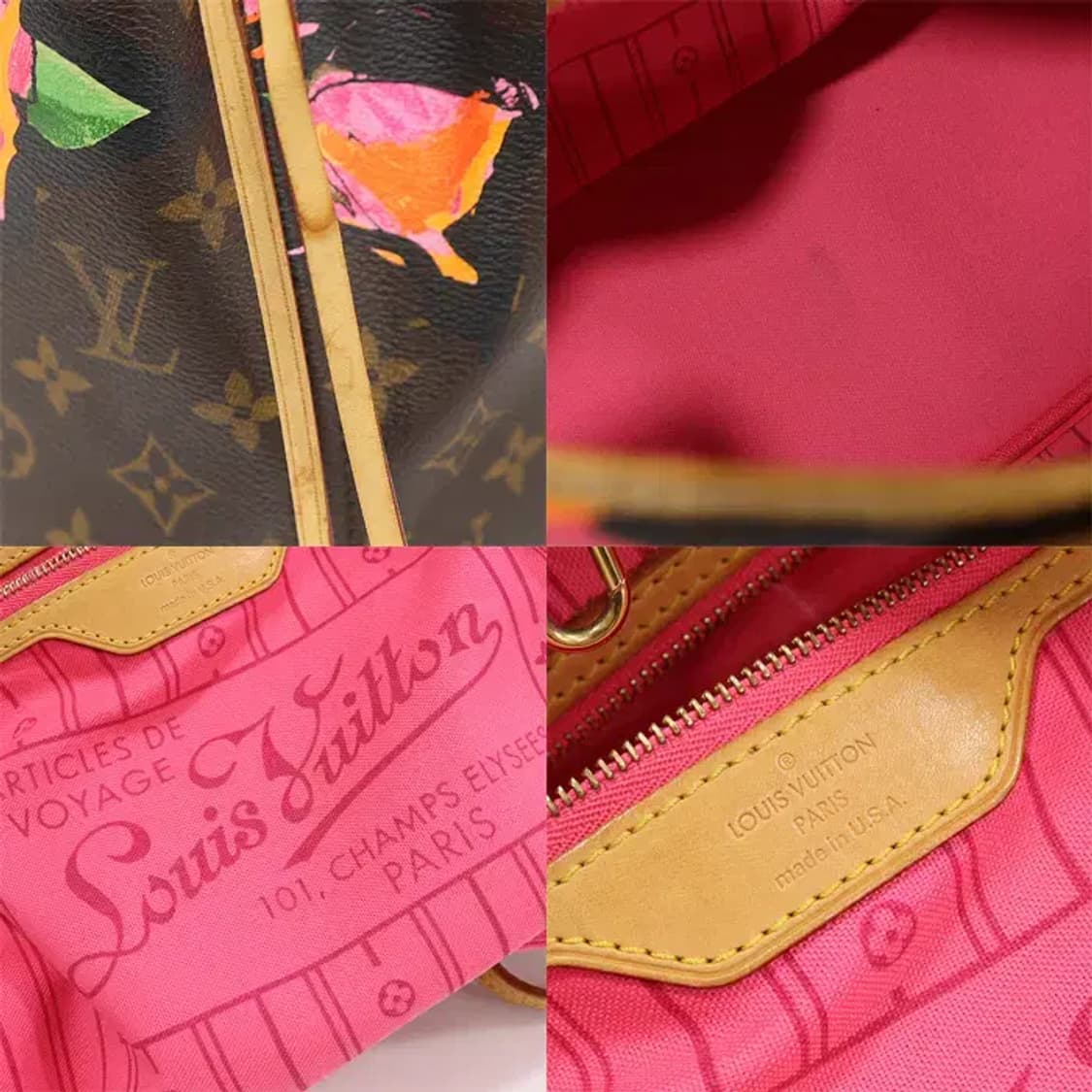 루이비통 M48613 리미티드 로즈 네버풀 MM 숄더백 CO98206LV 상품이미지7