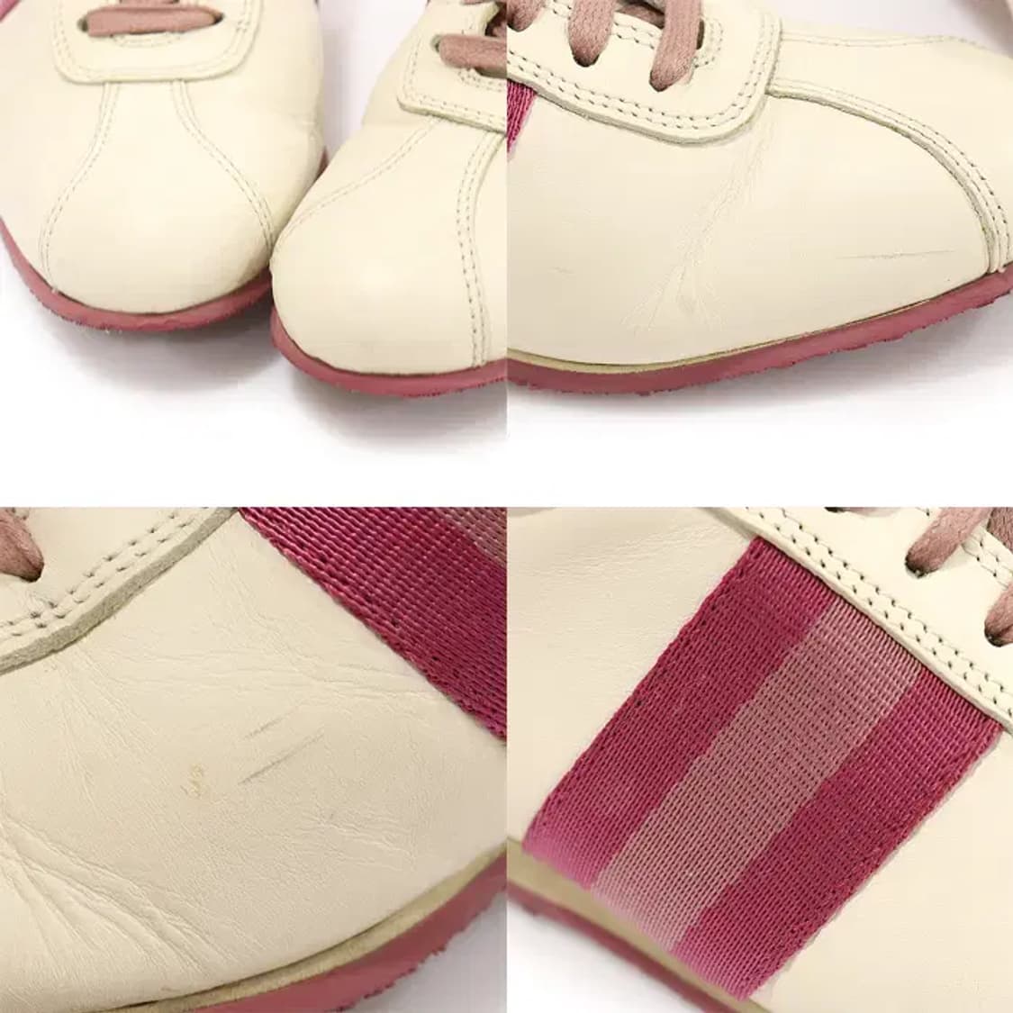 구찌 138732 베이지 로우탑 여성 스니커즈 36C CO29857GU 상품이미지6