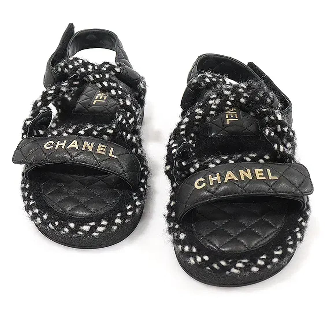 샤넬 G34602 로프 벨크로 스트랩 여성 샌들 CO58762CH 상품이미지1