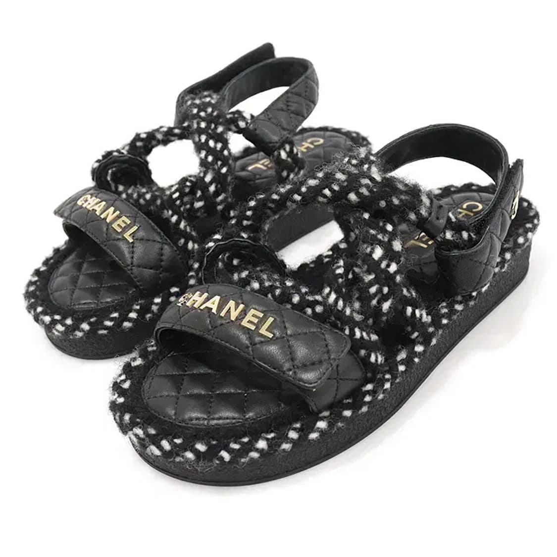 샤넬 G34602 로프 벨크로 스트랩 여성 샌들 CO58762CH 상품이미지2