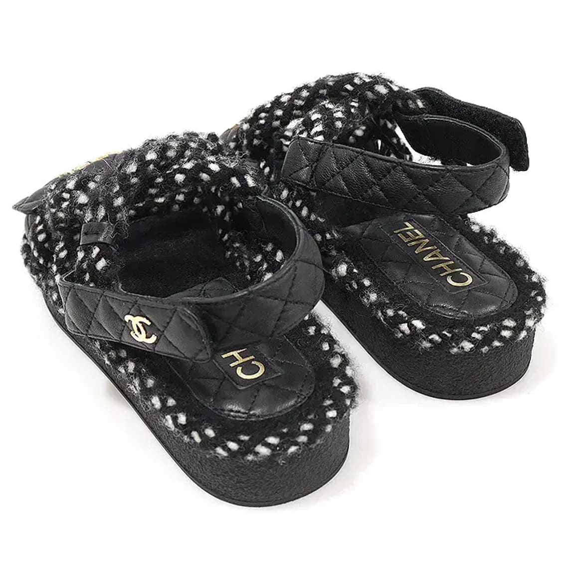 샤넬 G34602 로프 벨크로 스트랩 여성 샌들 CO58762CH 상품이미지4