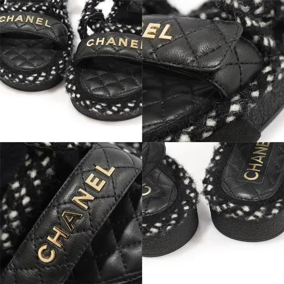 샤넬 G34602 로프 벨크로 스트랩 여성 샌들 CO58762CH 상품이미지6