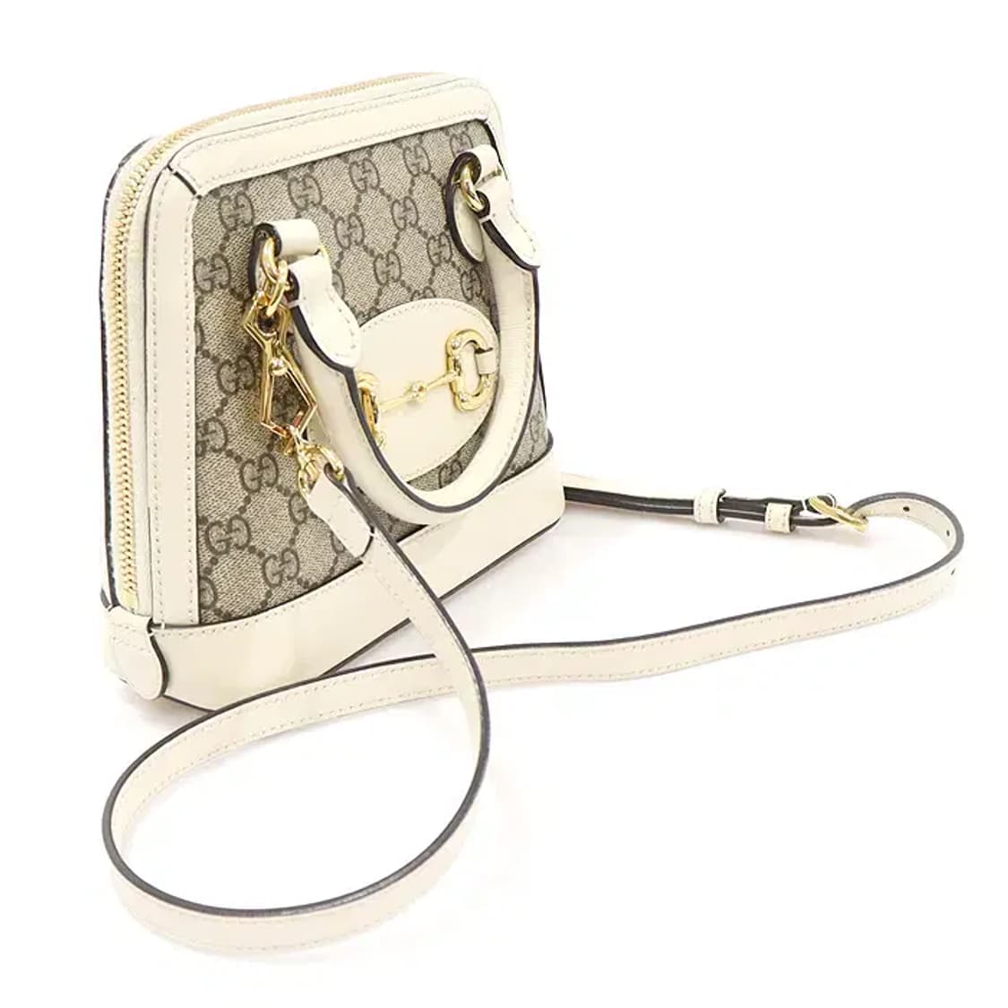 구찌 640716 홀스빗 1955 미니 탑 핸들백 EP61147GU 상품이미지3