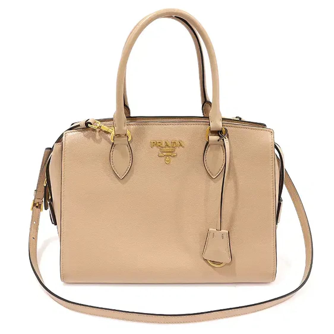 프라다 1BA163 그레이스 카프스킨 금장 레터링 EP16582PR 상품이미지1