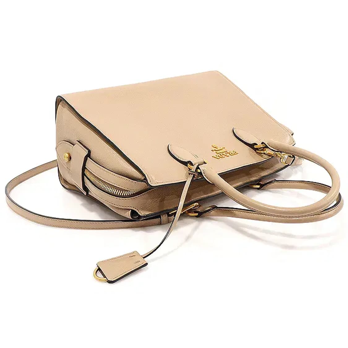 프라다 1BA163 그레이스 카프스킨 금장 레터링 EP16582PR 상품이미지4