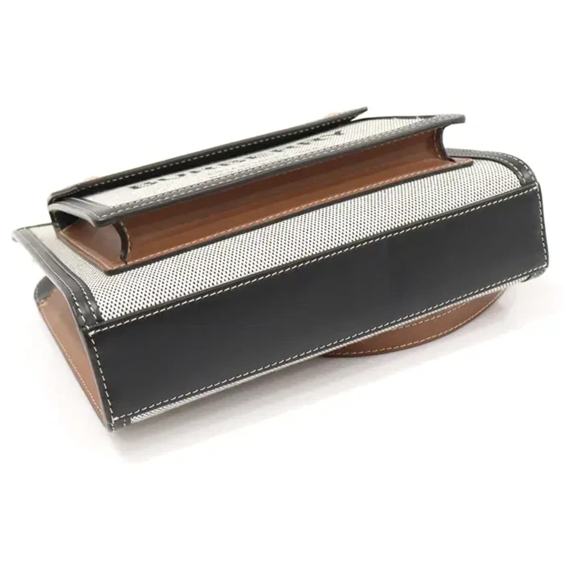 버버리 80324371 투톤 캔버스 미니 포켓 토트 EP82579BU 상품이미지5