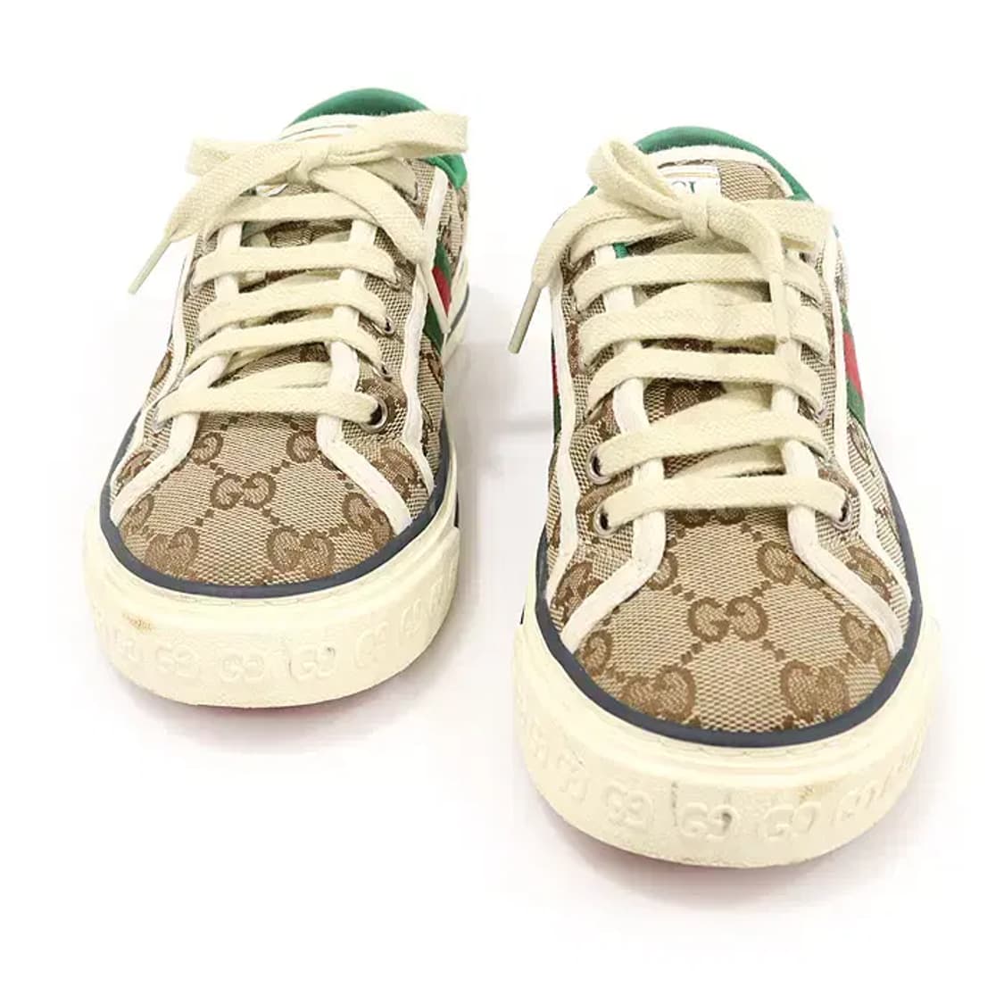 구찌 606110 오리지널  GG 캔버스 여성 스니커즈 EP85501GU 상품이미지1